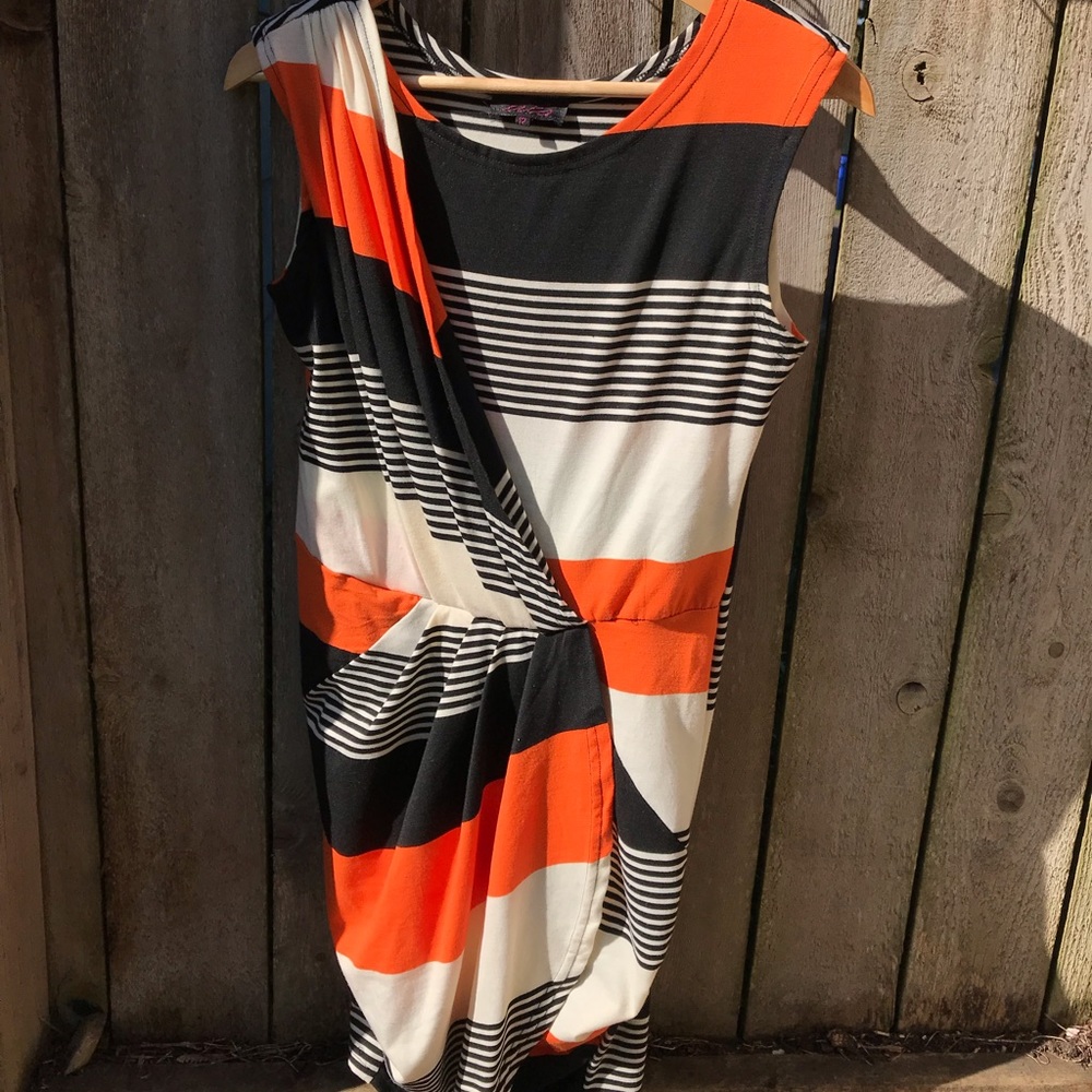 Lila Striped Dress